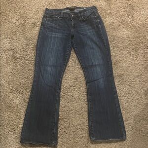 Lucky Brand Dark Indigo Flare Jeans